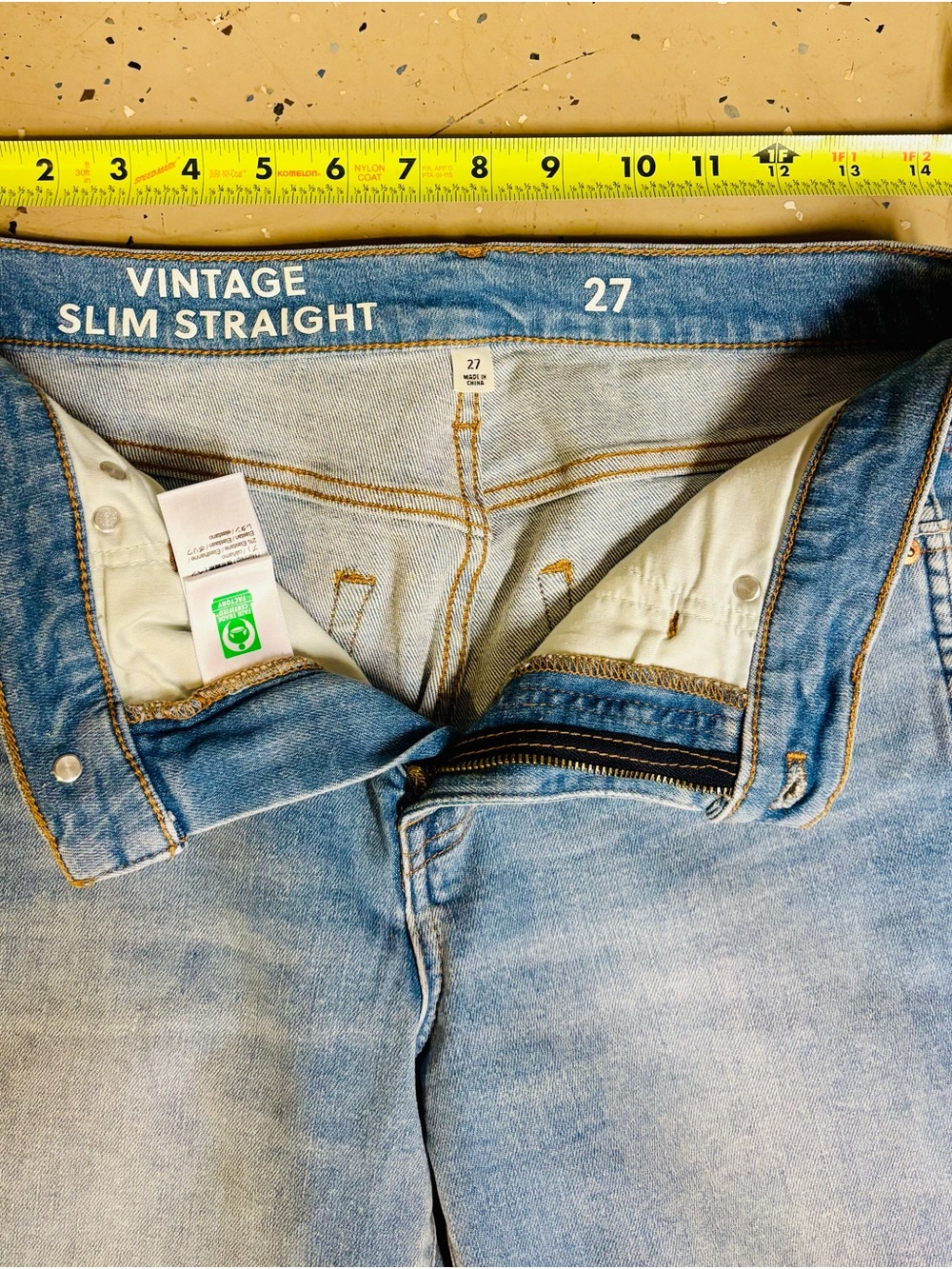 Jcrew Vintage Slim Straight women’s Jeans - Light Blue